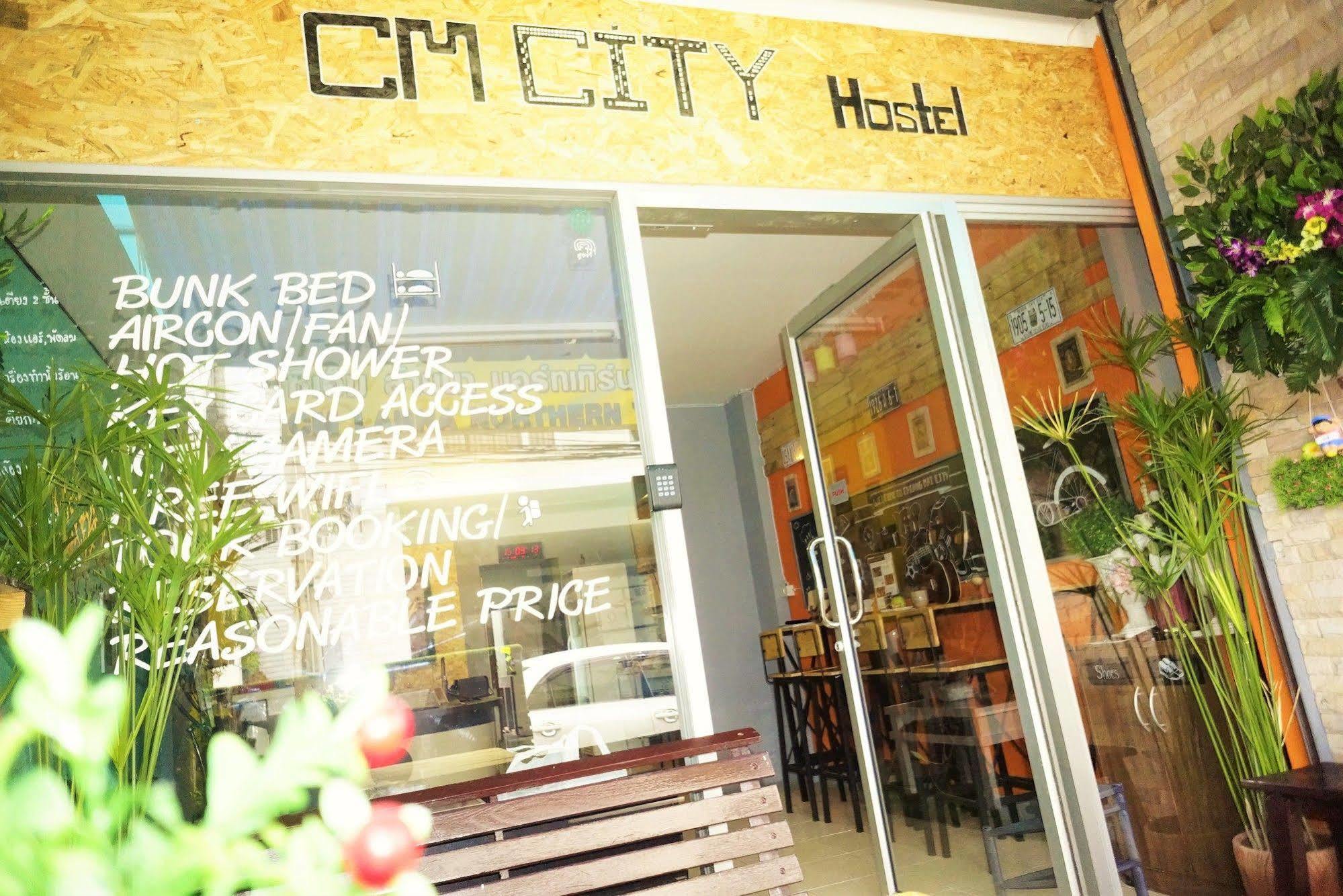 Cm City Hostel Chiang Mai Exterior foto